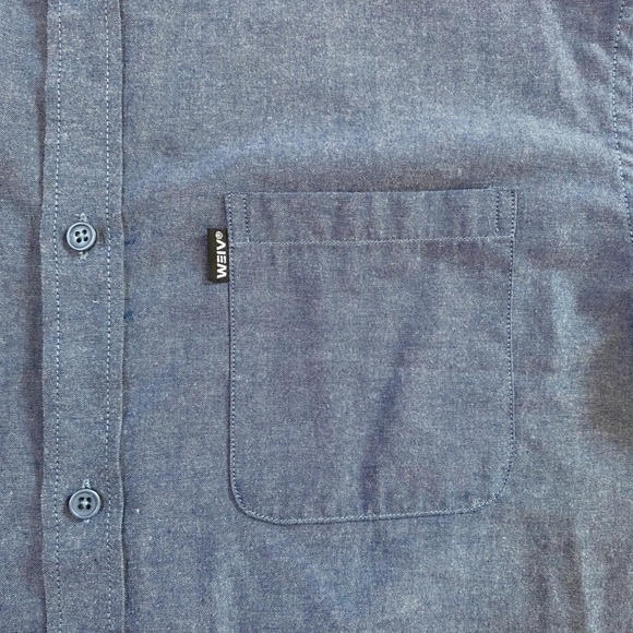 WEIV Signature Classic Single Pocket Button‎ Front Shirt XL - Picture 4 of 12